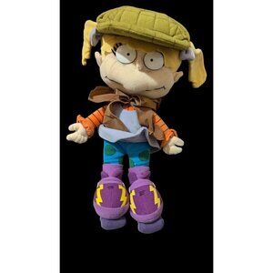 Vintage Nickelodeon Rugrats Angelica Pickles 15" Plush Doll - Stuffed Toy